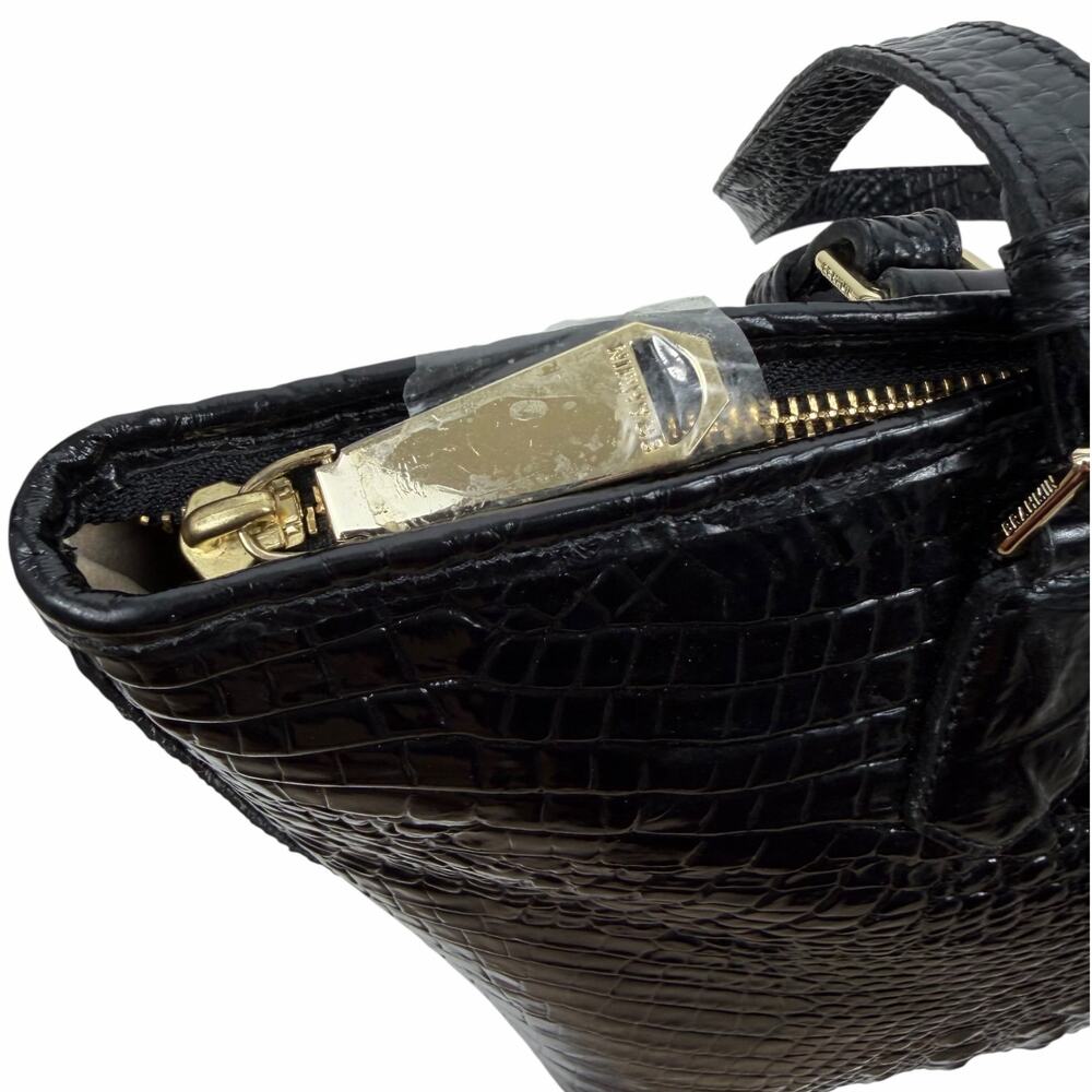 Brahmin Medium Asher Melbourne Tote Bag Shoulder Bag Black - Picture 9 of 15